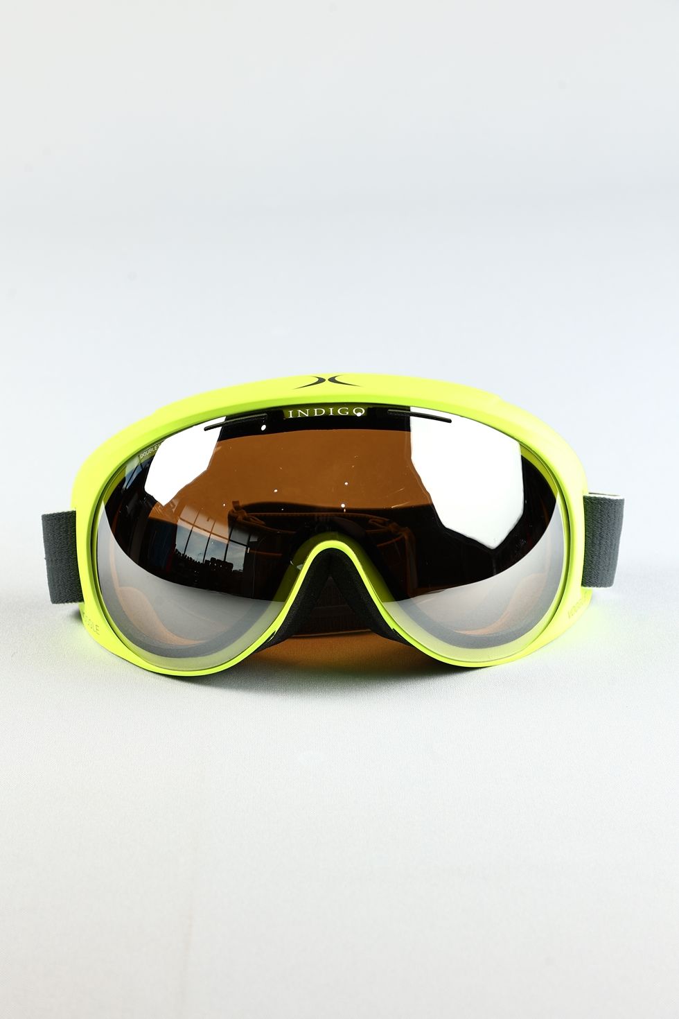 Маска гірськолижна Indigo Voggle Neon Yellow - Фото 1