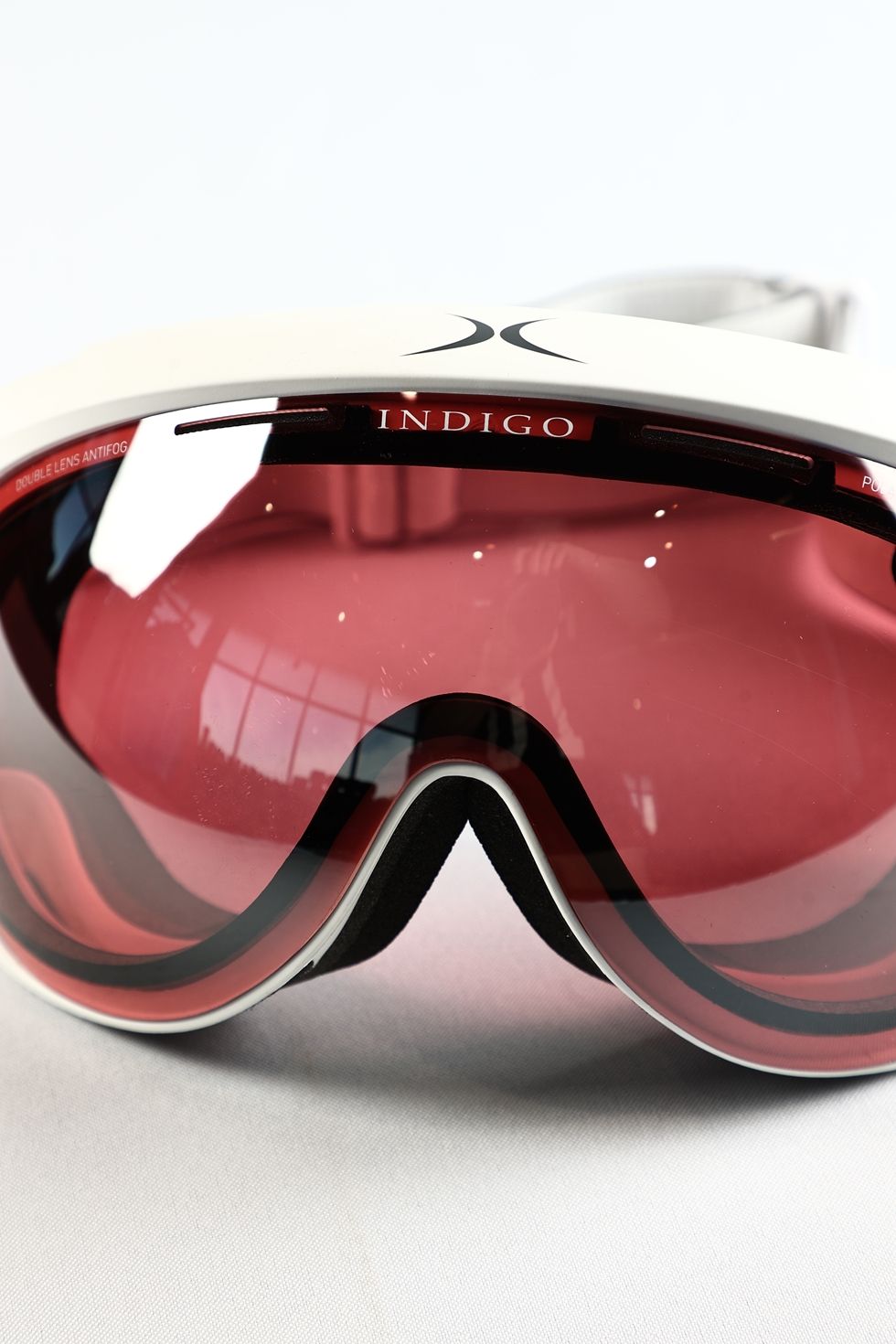 Маска гірськолижна Indigo Voggle Photochromatic Polarized White - Фото 6