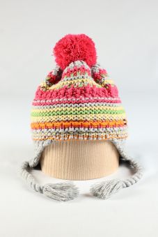 Шапка унісекс Eisbar Flax Ear Pompon MU kids - Фото 1