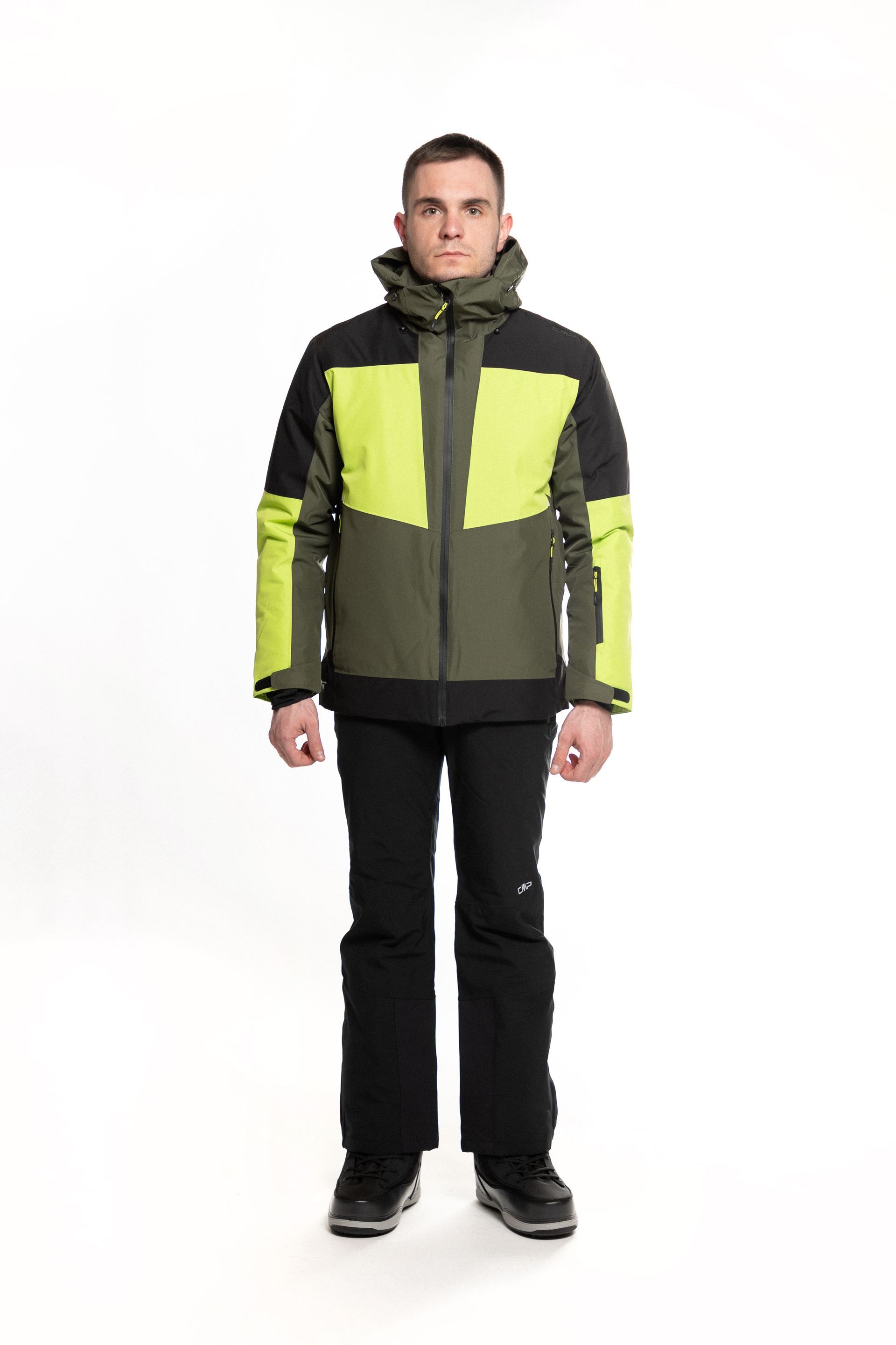 Куртка чоловіча гірськолижна CMP MAN JACKET FIX HOOD - Фото 1