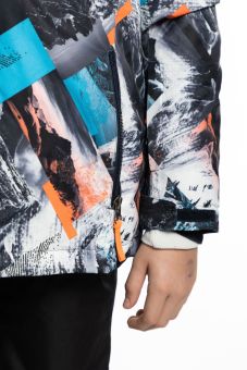 Куртка гірськолижна підліткова CMP KID JACKET SNAPS HOOD - Фото 5